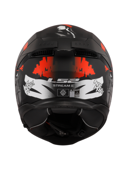 LS2 FF808 STREAM II ANGRY MONKEY M.BLACK RED-06 3 LS2 FF808 STREAM II ANGRY MONKEY M.BLACK RED-06 3