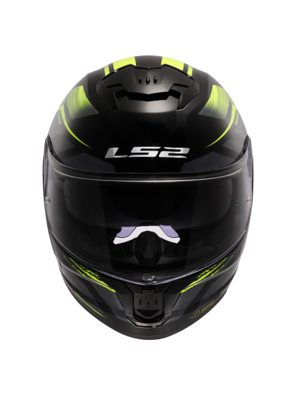 LS2 FF808 STREAM II FURY BLACK H-V YELLOW-06 7