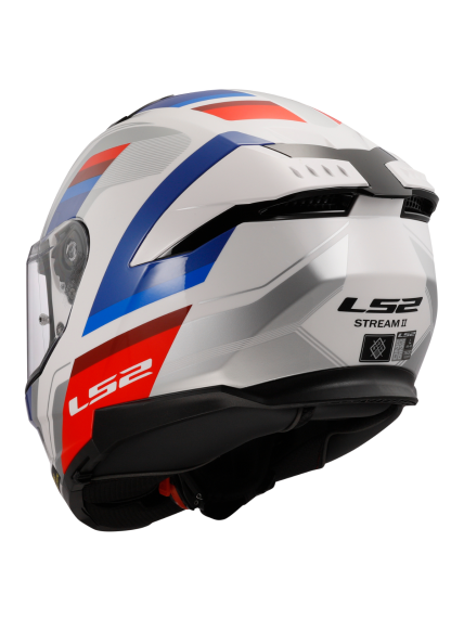 LS2 FF808 STREAM II VINTAGE WHITE BLUE RED-06 2 LS2 FF808 STREAM II VINTAGE WHITE BLUE RED-06 2