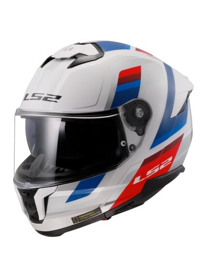 LS2 FF808 STREAM II VINTAGE WHITE BLUE RED-06 LS2 FF808 STREAM II VINTAGE WHITE BLUE RED-06