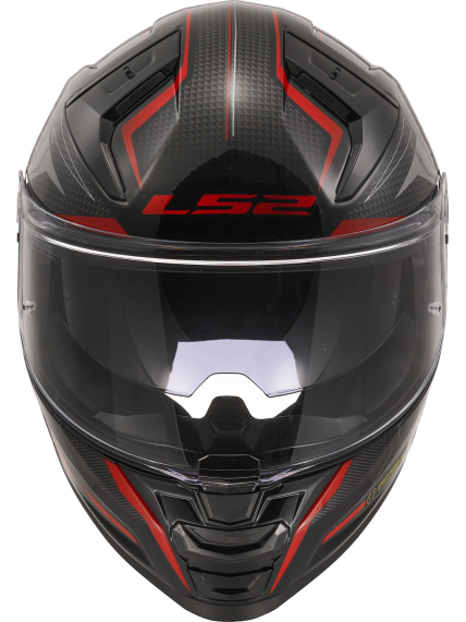 LS2 FF811 VECTOR II ALIZER BLACK RED-06 5 LS2 FF811 VECTOR II ALIZER BLACK RED-06 5