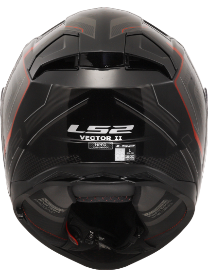 LS2 FF811 VECTOR II ALIZER BLACK RED-06 2 LS2 FF811 VECTOR II ALIZER BLACK RED-06 2