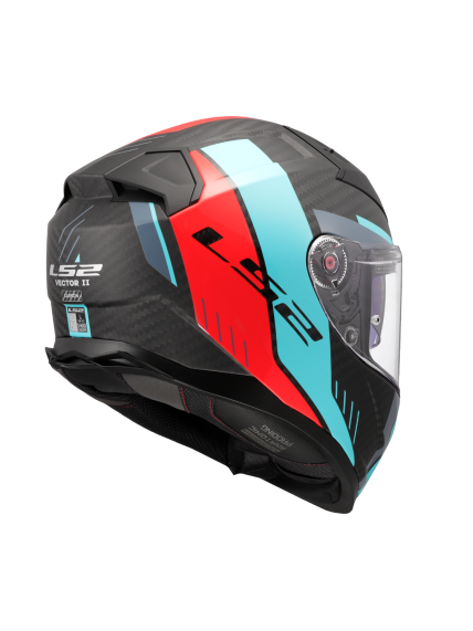LS2 FF811 VECTOR II C GRID RED CYAN-06 8 LS2 FF811 VECTOR II C GRID RED CYAN-06 8