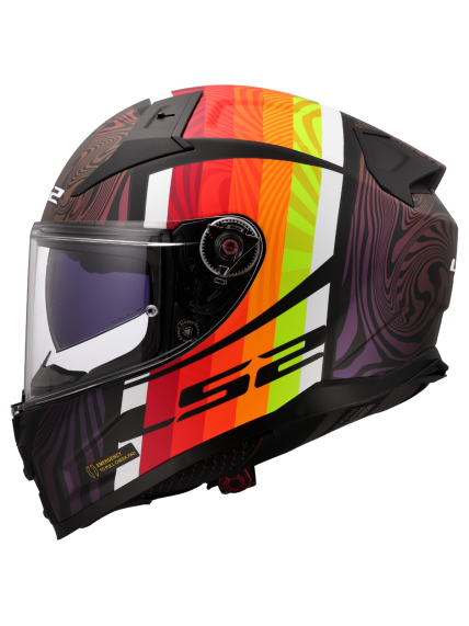 LS2 FF811 VECTOR II FREEDOM BLACK CHAMELEON-06 4