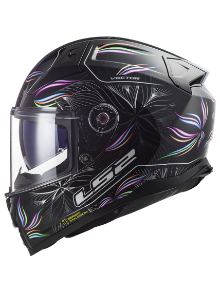 LS2 FF811 VECTOR II TROPICAL BLACK WHITE-06 1