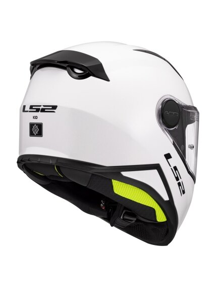 LS2 FF812 KID SOLID WHITE 1 LS2 FF812 KID SOLID WHITE 1