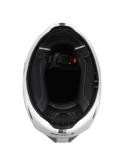 LS2 FF817 CHALLENGER II SOLID WHITE 3 LS2 FF817 CHALLENGER II SOLID WHITE 3
