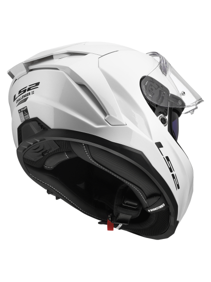 LS2 FF817 CHALLENGER II SOLID WHITE 7