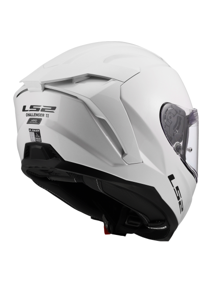 LS2 FF817 CHALLENGER II SOLID WHITE 12