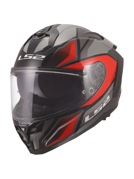 LS2 FF817 CHALLENGER II VIPER GREY RED LS2 FF817 CHALLENGER II VIPER GREY RED