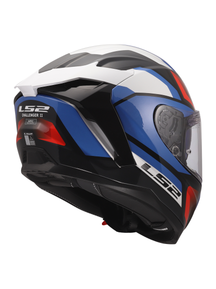 LS2 FF817 CHALLENGER II VIPER WHITE BLUE RED 8 LS2 FF817 CHALLENGER II VIPER WHITE BLUE RED 8