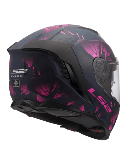 LS2 FF818 STORM III BURST BLACK PINK 7 LS2 FF818 STORM III BURST BLACK PINK 7