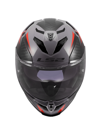 LS2 FF818 STORM III DYNAMO GREY RED 1