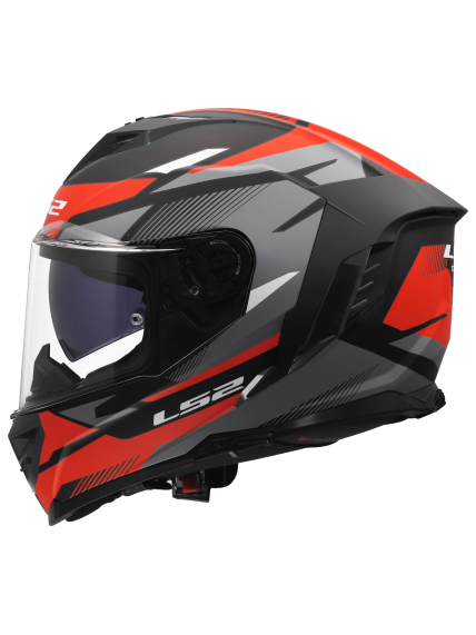 LS2 FF818 STORM III KOMAI BLACK RED 2