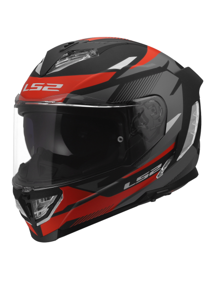 LS2 FF818 STORM III KOMAI BLACK RED LS2 FF818 STORM III KOMAI BLACK RED