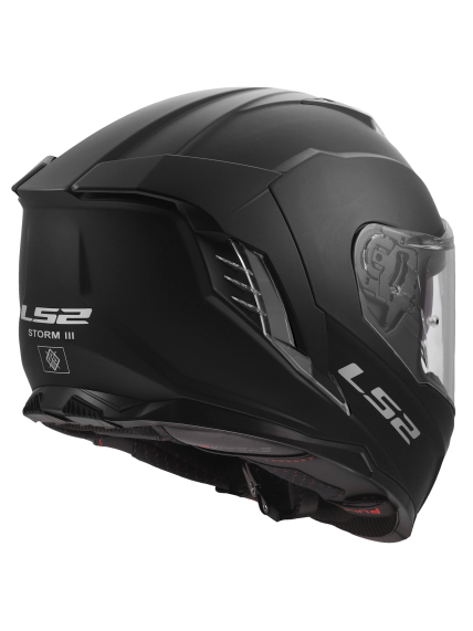 LS2 FF818 STORM III SOLID MATT BLACK 1 LS2 FF818 STORM III SOLID MATT BLACK 1