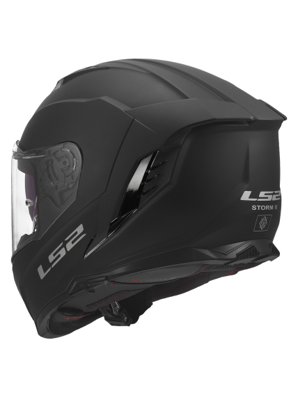 LS2 FF818 STORM III SOLID MATT BLACK 4