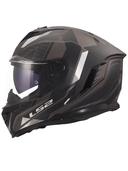 LS2 FF818 STORM III SPORTY BLACK GREY 2
