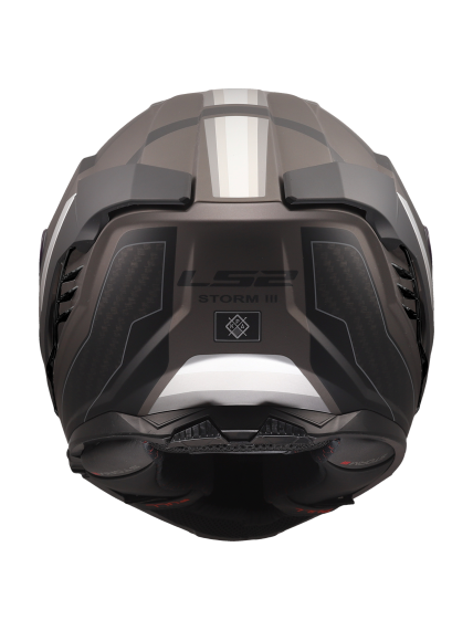 LS2 FF818 STORM III SPORTY BLACK GREY 6 LS2 FF818 STORM III SPORTY BLACK GREY 6