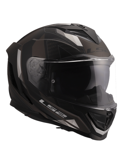 LS2 FF818 STORM III SPORTY BLACK GREY 8