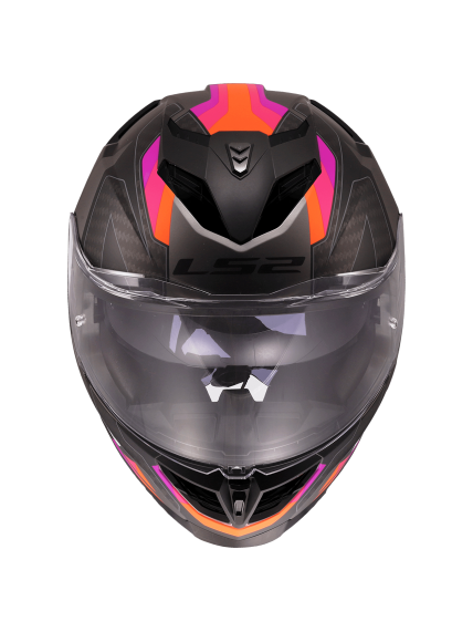 LS2 FF818 STORM III SPORTY GREY PURPLE 3