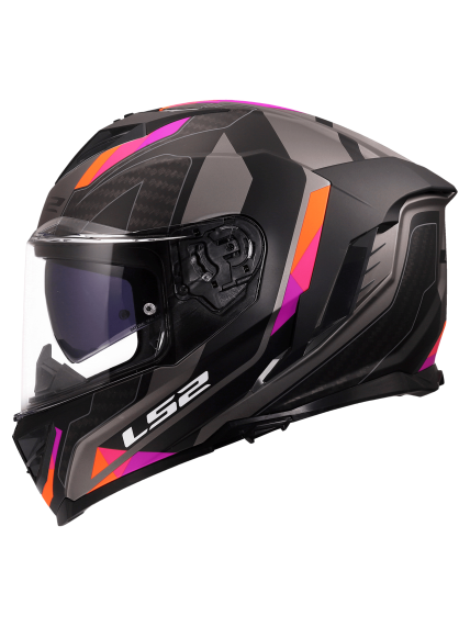 LS2 FF818 STORM III SPORTY GREY PURPLE 7