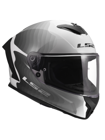 LS2 FF820 RAPID III FLOW WHITE GREY 5 LS2 FF820 RAPID III FLOW WHITE GREY 5