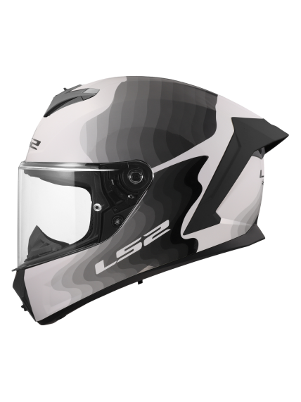 LS2 FF820 RAPID III FLOW WHITE GREY 6
