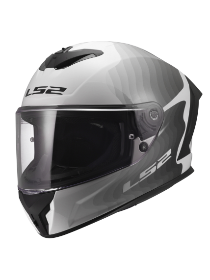 LS2 FF820 RAPID III FLOW WHITE GREY LS2 FF820 RAPID III FLOW WHITE GREY