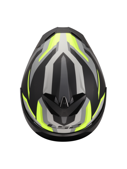 LS2 FF820 RAPID III HYPER BLACK H-V YELLOW 6