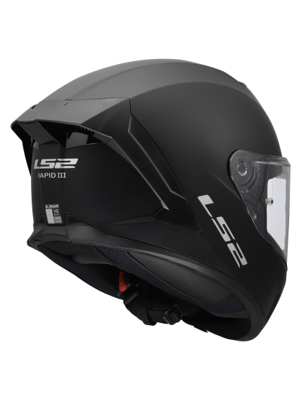 LS2 FF820 RAPID III SOLID MATT BLACK 13