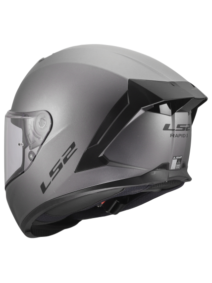 LS2 FF820 RAPID III SOLID MATT TITANIUM 7 LS2 FF820 RAPID III SOLID MATT TITANIUM 7