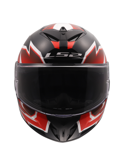 LS2 FF820 RAPID III XTREM WHITE BLACK RED 7 LS2 FF820 RAPID III XTREM WHITE BLACK RED 7