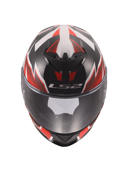 LS2 FF820 RAPID III XTREM WHITE BLACK RED 1 LS2 FF820 RAPID III XTREM WHITE BLACK RED 1