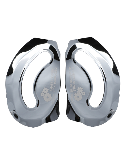 LS2 FF900 PLATE RATCHET CHROME LS2 FF900 PLATE RATCHET CHROME