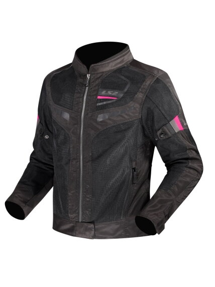 LS2 GARDA AIR LADY JACKET BLACK PINK LS2 GARDA AIR LADY JACKET BLACK PINK