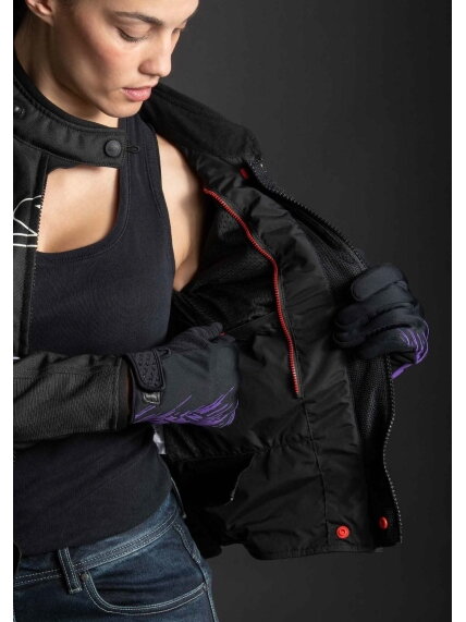 LS2 GATE LADY JACKET BLACK DARK GREY 2 LS2 GATE LADY JACKET BLACK DARK GREY 2