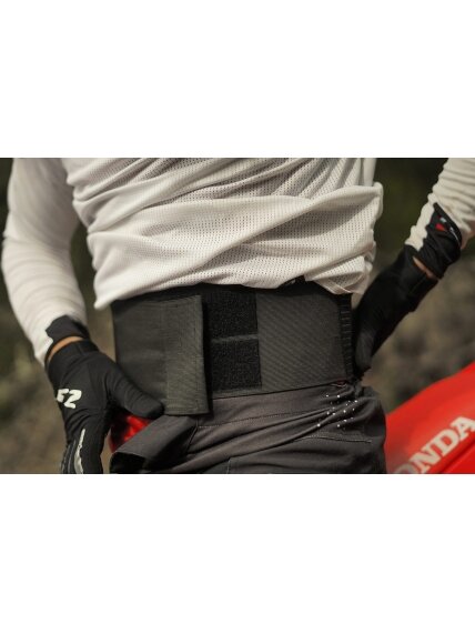 LS2 KOKU KIDNEY BELT BLACK H-V YELLOW 3
