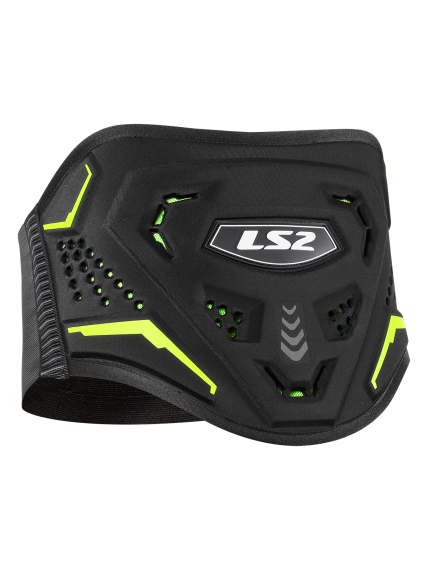 LS2 KOKU KIDNEY BELT BLACK H-V YELLOW 1 LS2 KOKU KIDNEY BELT BLACK H-V YELLOW 1