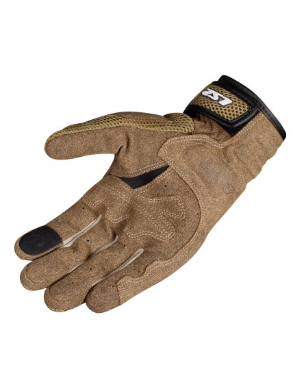 LS2 KUBRA MAN GLOVES BROWN 1 LS2 KUBRA MAN GLOVES BROWN 1