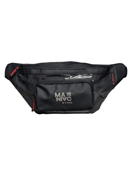 LS2 LWB-03 Waist Bag 500D Grid Fabric black 4L 2