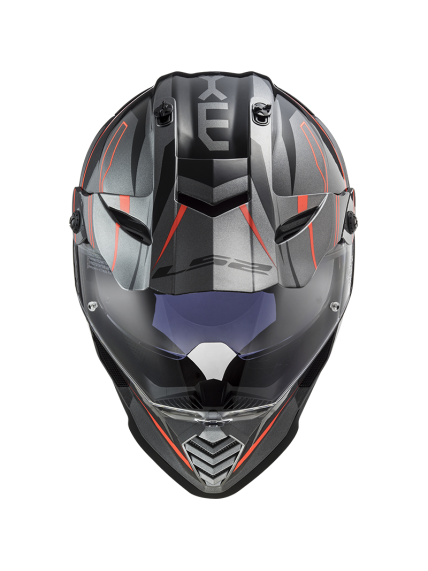 LS2 MX436 PIONEER EVO KNIGHT TITANIUM ORANGE 1 LS2 MX436 PIONEER EVO KNIGHT TITANIUM ORANGE 1