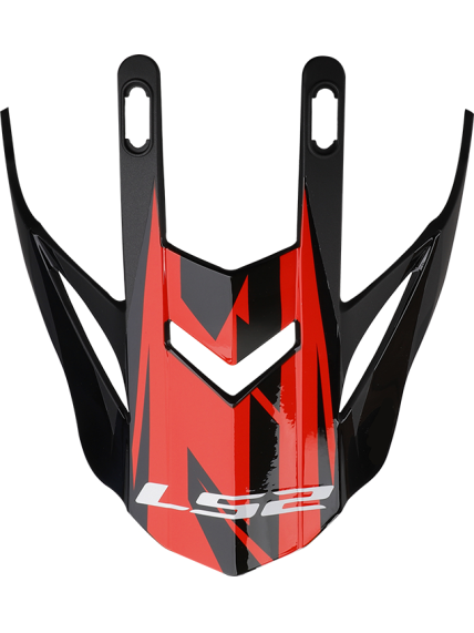LS2 MX437 EVO PEAK ROAR BLACK RED LS2 MX437 EVO PEAK ROAR BLACK RED