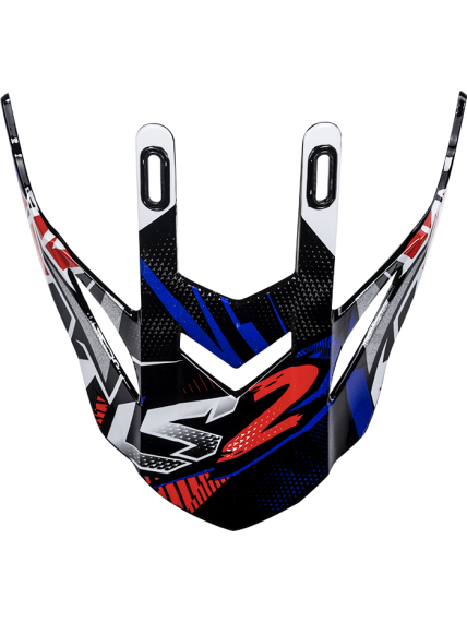 LS2 MX437 PEAK STRONG WHITE BLUE RED LS2 MX437 PEAK STRONG WHITE BLUE RED