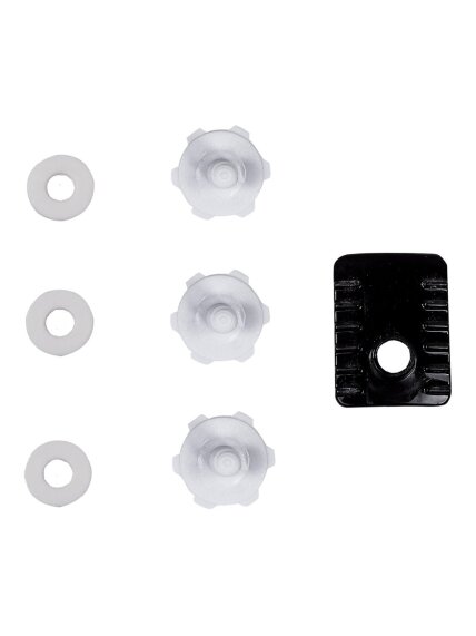 LS2 MX470 PEAK SCREWS BLACK 1