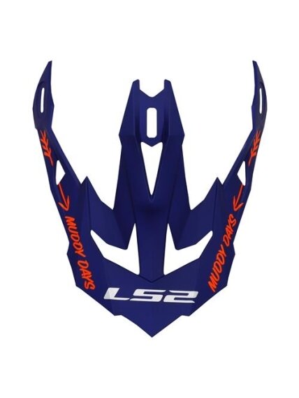 LS2 MX700 PEAK CARGO BLUE FLUO ORANGE LS2 MX700 PEAK CARGO BLUE FLUO ORANGE