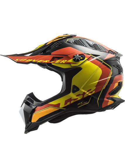 LS2 MX700 SUBVERTER ARCHED BLACK YELLOW RED 1 LS2 MX700 SUBVERTER ARCHED BLACK YELLOW RED 1