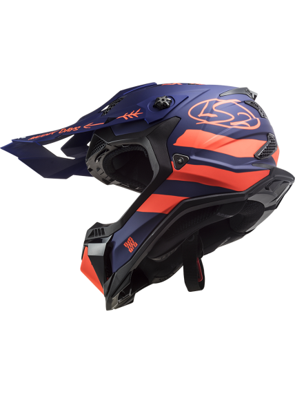 LS2 MX700 SUBVERTER CARGO MATT BLUE FLUO 6 LS2 MX700 SUBVERTER CARGO MATT BLUE FLUO 6