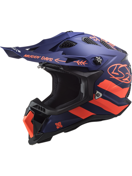 LS2 MX700 SUBVERTER CARGO MATT BLUE FLUO