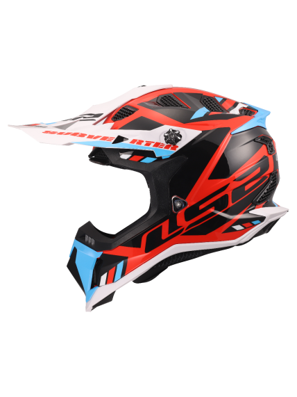 LS2 MX700 SUBVERTER EVO II STOMP WHITE BLUE RED-06 7 LS2 MX700 SUBVERTER EVO II STOMP WHITE BLUE RED-06 7